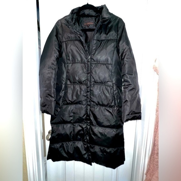 Via Spiga Jackets & Blazers - Via Spiga Long Zip Up Puffer Coat Jacket